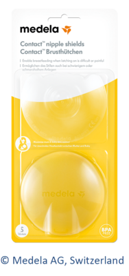 MEDELA Brusthütchen Contact S m.Aufbw.Box