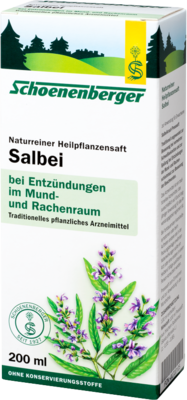 SALBEI SAFT Schoenenberger Heilpflanzensäfte