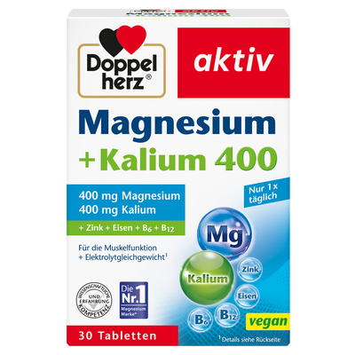 DOPPELHERZ Magnesium+Kalium Tabletten