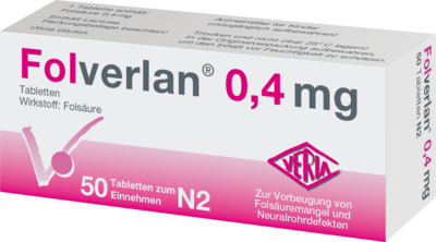 FOLVERLAN 0,4 mg Tabletten