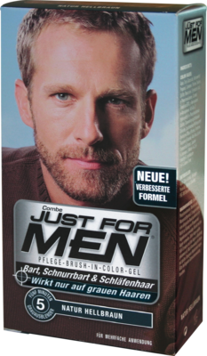 JUST for men Brush in Color Gel hellbraun