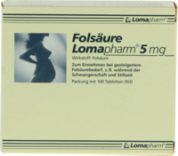 FOLSÄURE LOMAPHARM 5 mg Tabletten