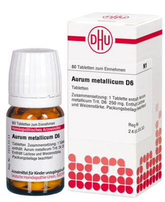 AURUM METALLICUM D 6 Tabletten