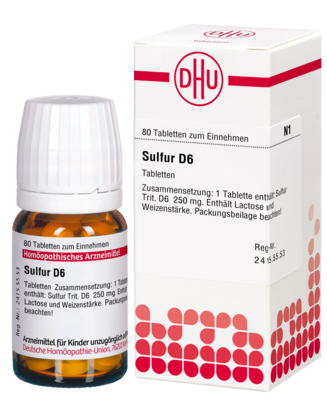 SULFUR D 6 Tabletten