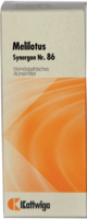 SYNERGON KOMPLEX 86 Melilotus Tropfen