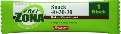 ENERZONA Snack Kakaogeschmack Riegel