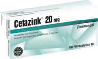 CEFAZINK 20 mg Filmtabletten