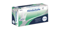 HANDSCHUHE Einmal Latex puderfrei XL