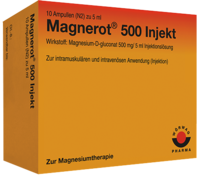 MAGNEROT 500 Injekt Ampullen