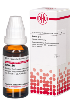 BORAX D 4 Dilution