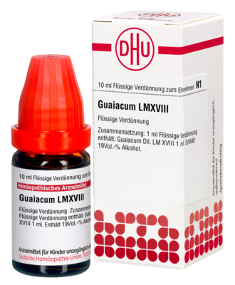 GUAIACUM LM XVIII Dilution