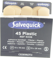 SALVEQUICK Pflasterstrips wasserfest Refill 6036