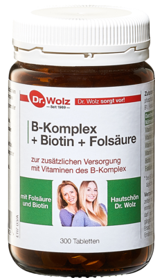 B-KOMPLEX+Biotin+Folsäure Tabletten