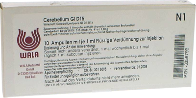 CEREBELLUM GL D 15 Ampullen