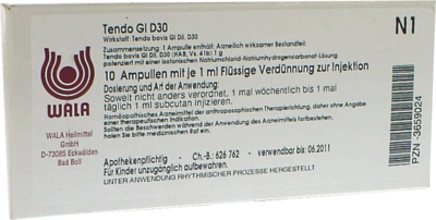 TENDO GL D 30 Ampullen