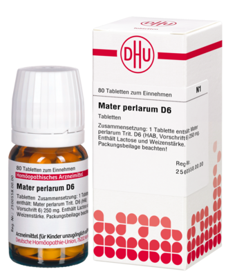 MATER PERLARUM D 6 Tabletten