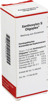 XANTHOXYLON S Oligoplex Tropfen