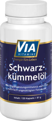 VIAVITAMINE Schwarzkümmelöl Kapseln