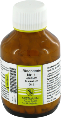 BIOCHEMIE 1 Calcium fluoratum D 12 Tabletten