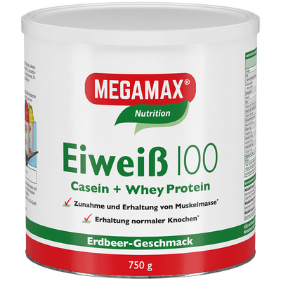 EIWEISS 100 Erdbeer Megamax Pulver