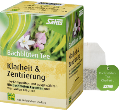 BACHBLÜTEN TEE Klarheit&Zentrierung Bio Salus Fbtl