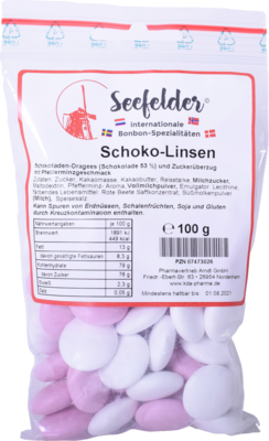 SEEFELDER Schoko-Linsen KDA