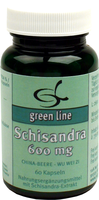 SCHISANDRA 600 mg Kapseln