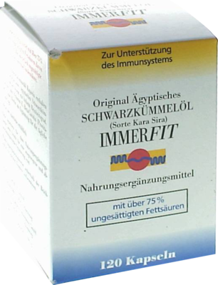 SCHWARZKÜMMELÖL Immerfit Kapseln