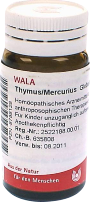 THYMUS/MERCURIUS Globuli