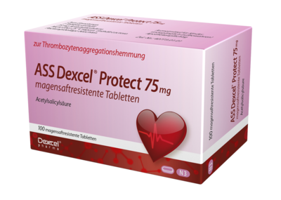 ASS Dexcel Protect 75 mg magensaftres.Tabletten