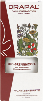BRENNESSELBLÄTTER Bio Pflanzensaft Drapal