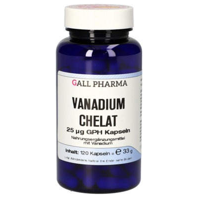 VANADIUM CHELAT 25 µg GPH Kapseln