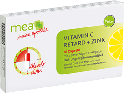 MEA Vitamin C+Zink Kapseln