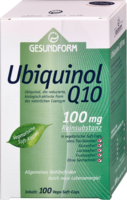 GESUNDFORM Ubiquinol Q10 100 mg Vega-Soft-Caps