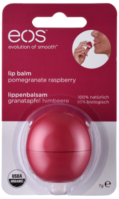 EOS Organic Lip Balm pomegranate raspberry Blister
