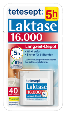 TETESEPT Langzeit Laktase 16.000 Tabletten