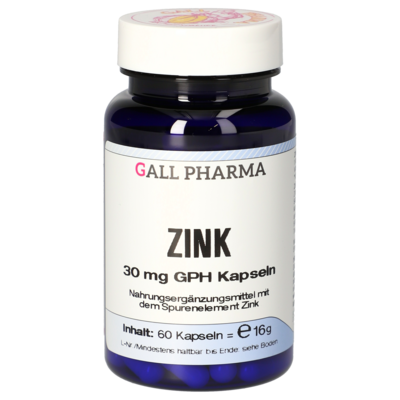 ZINK 30 mg GPH Kapseln