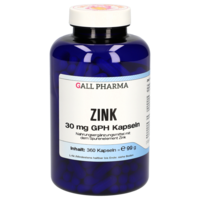 ZINK 30 mg GPH Kapseln