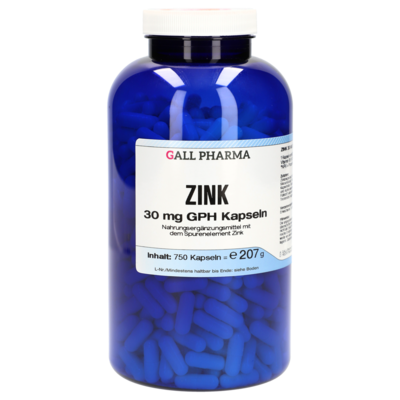 ZINK 30 mg GPH Kapseln