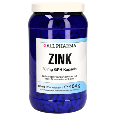 ZINK 30 mg GPH Kapseln