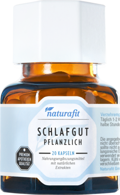 NATURAFIT Schlafgut pflanzlich Kapseln