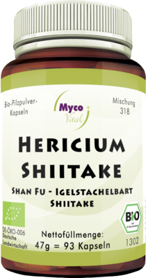 HERICIUM SHIITAKE Pilzpulver-Kapseln Bio