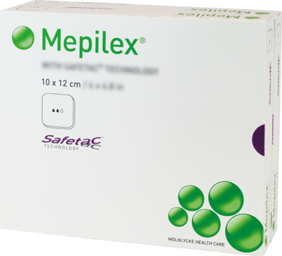 MEPILEX 10x12 cm Schaumverband