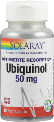 UBIQUINOL COQ10 50 mg Kapseln