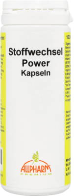 STOFFWECHSEL POWER Kapseln Allpharm