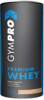 GYMPRO Premium Whey Cookies & Cream Pulver