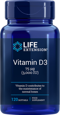 VITAMIN D3 3000 I.E. Kapseln LEF