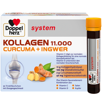 DOPPELHERZ Kollagen 11.000 Curcuma+Ingw.system TRA