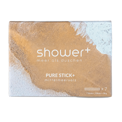 SHOWER+ PURE STICK+ Mittelmeersalz