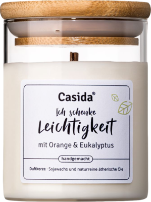 DUFTKERZE Leichtigkeit Orange & Eukalyptus Sojawa.